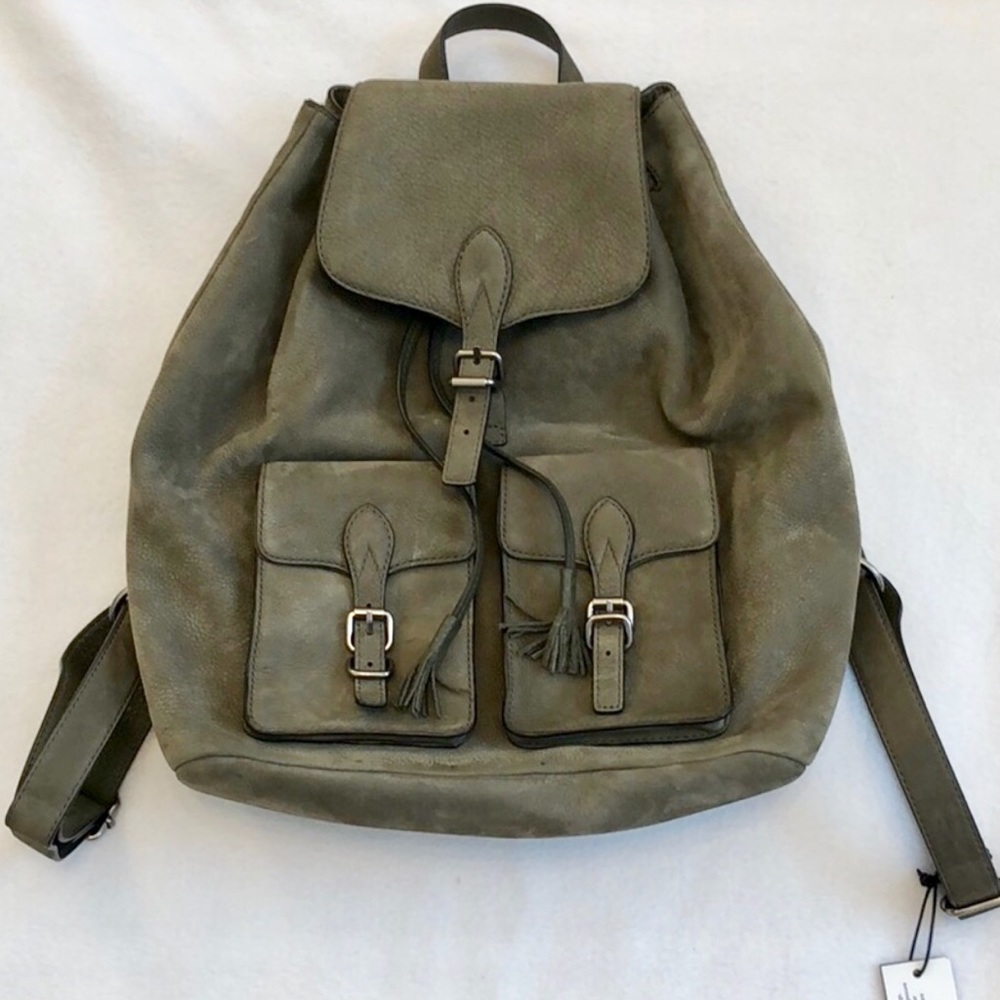 NWT Suede Rebecca Minkoff Backpack